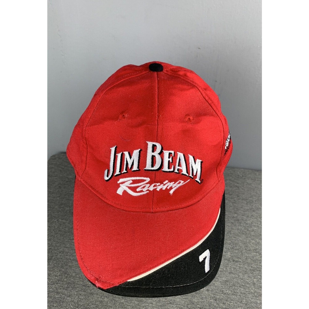 Jim Beam Bourbon Robby Gordon Racing NASCAR‎ #7 Baseball Hat Cap - StyleMaster